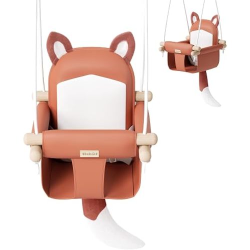 Baby Swing for Infants to Toddlers, Adjustable Height, for Indoor & Outdoor