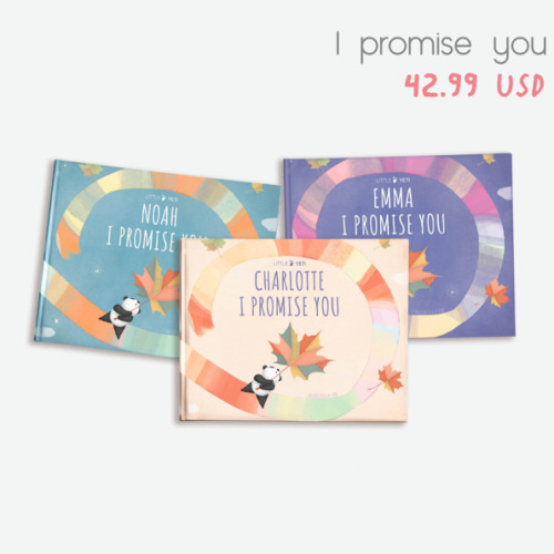 I Promise You | Personalized book for the little ones - Little Yeti