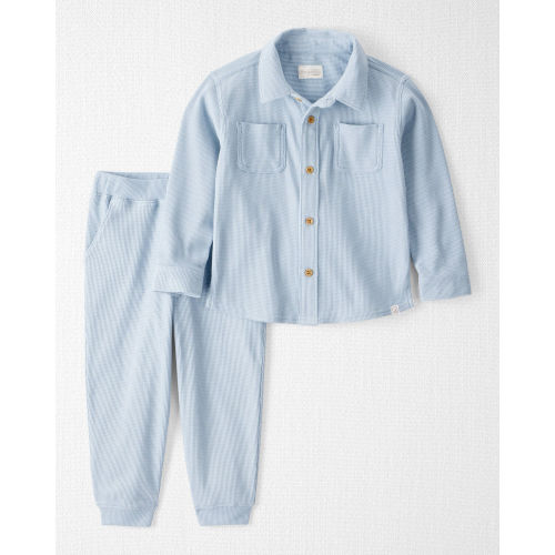 Toddler Boy 2-Piece Organic Cotton Waffle Knit Set - Little Planet | Carter's