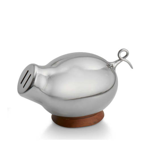 Nambé Kibo Piggy Bank from The Smith Jewelry and Living