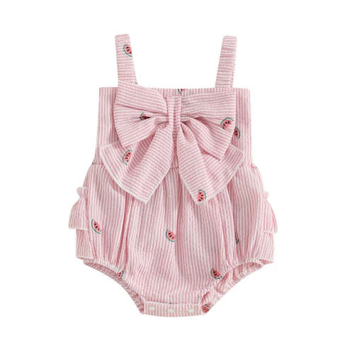 Sweet Slice Smocked Romper | Baby Girl Summer Outfit | Danny & Sarah – Danny and Sarah