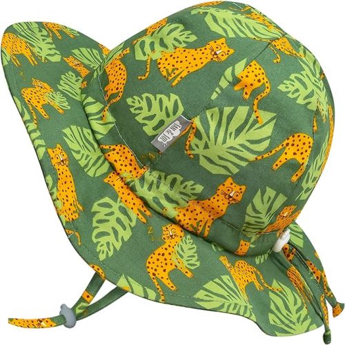JAN & JUL 50+ UPF Cotton Sun Hat with Wide Brim for Toddler Girls