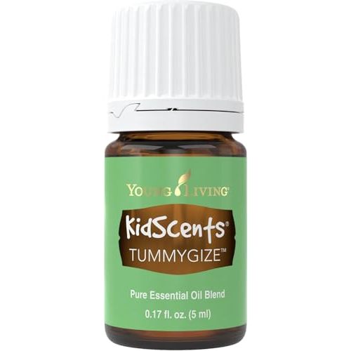 Young Living KidScents TummyGize Essential Oil Blend 5 ml - Calming & Relaxing, Kid-Friendly Aromatherapy, Gentle for Children - Inviting and Comforting Atmosphere