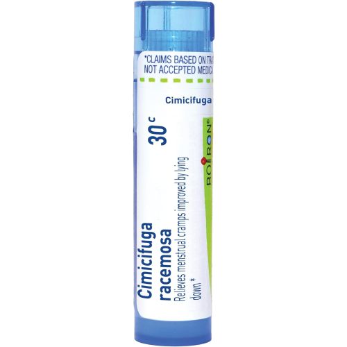 Boiron Cimicifuga Racemosa 30C for Menstrual Cramps Improved by Lying Down - 80 Pellets