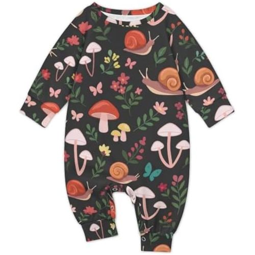Newborn Baby Romper Clothing Cute Infant Long Sleeve Clothes Jumpsuit Playsuit One Piece Outfit for Boy Girl