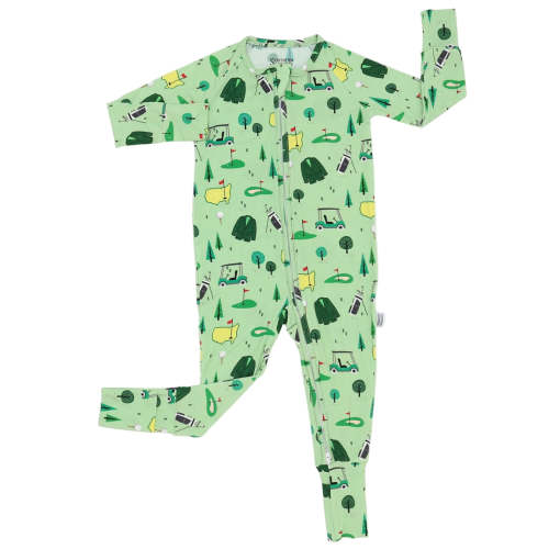 Southern Slumber Golf Double Zipper Bamboo Sleeper – zukababy