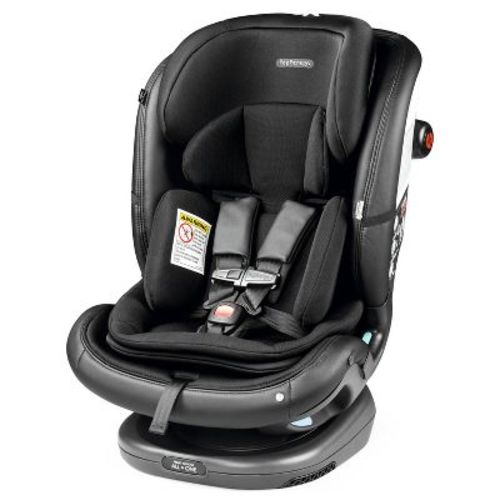 PEG Primo Viaggio All-in-One Convertible Car Seat - Licorice: Anti-Rebound Bar, Multi-Position Recline, Machine Washable Seat Pad