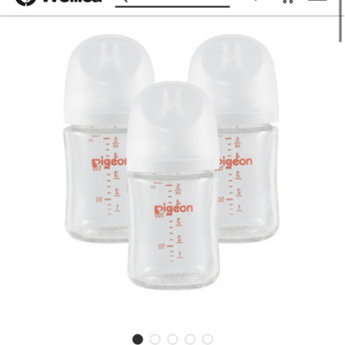 Buy Nurture & Nest by Pigeon Glass Bottle with SS Nipple at Well.ca | Free Shipping $35+ in Canada