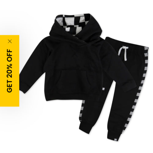 2-Piece Fleece Hoodie and Sweatpant Set | Honest Baby Clothing 12mo