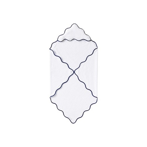 Organic Scallop Baby Hooded Towel | Pottery Barn Kids