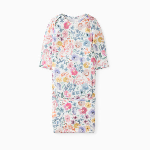 Little Sleepies Infant Gown - Tiny Blooms, One Size