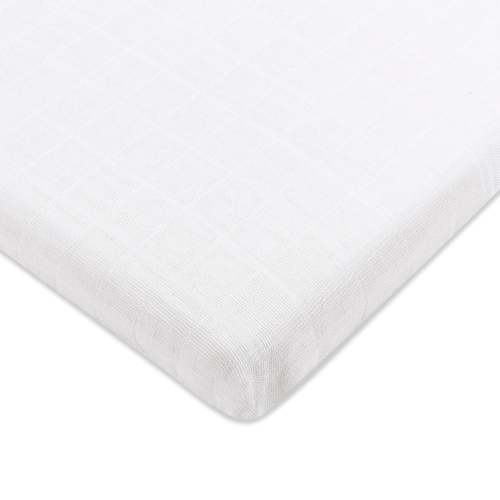 Babyletto All-Stages BASSINET Sheet in GOTS Certified Organic Muslin Cotton