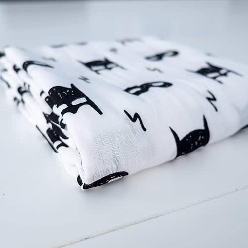 Batman Breathable Muslin Swaddle Blanket, Perfect for Nursery Sets