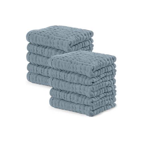Muslin Washcloths - Pack of 10