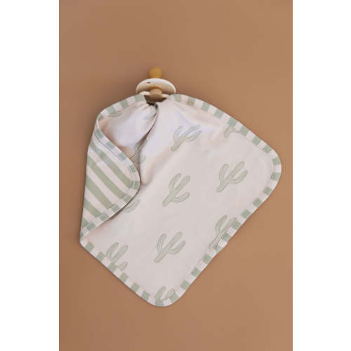 TAN + GREEN CACTUS STRIPE | LOVIE