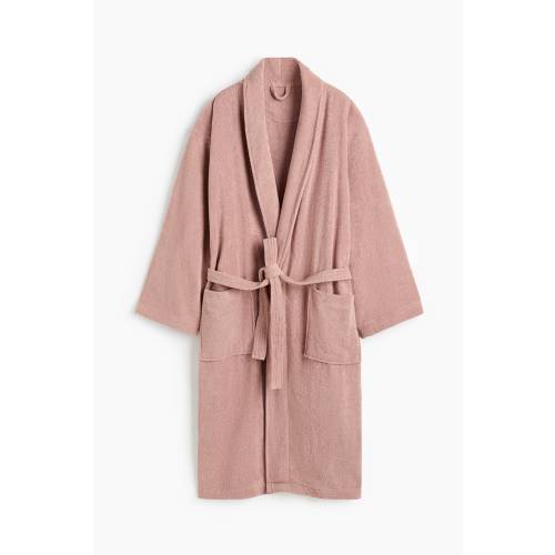 COTTON TERRY BATHROBE