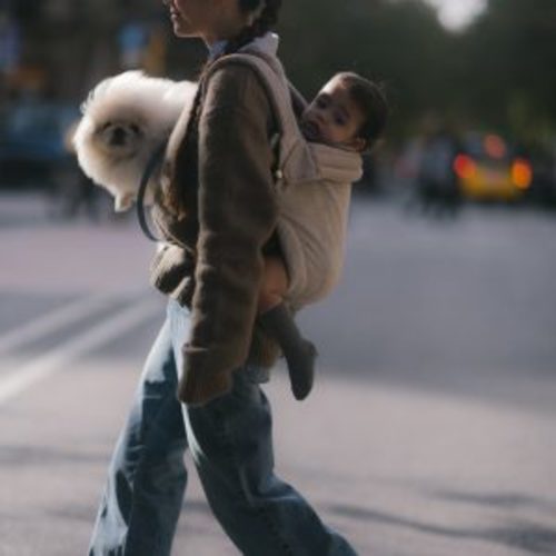 Baby Carrier - Somomu White