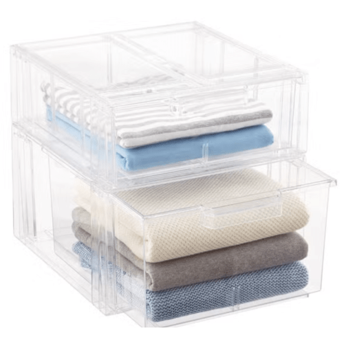 Clearline Stackable Shirt & Accessory Drawer