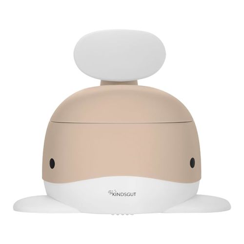 Kindsgut Whale Potty Training Toilet – Ergonomic Toddler Potty for Boys & Girls, Designed in Germany, Non-Slip & Easy Clean, Sand