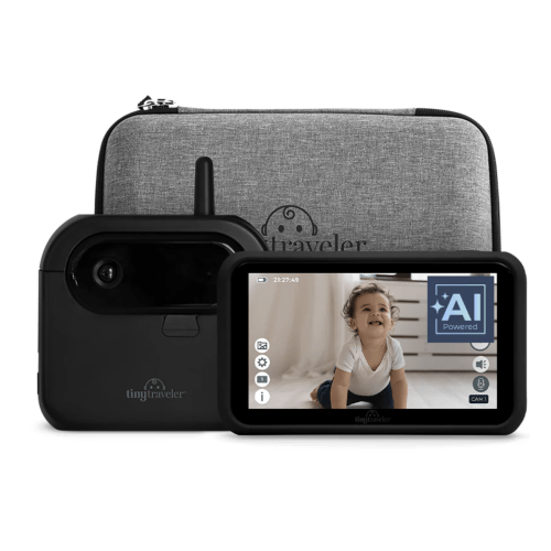 Tiny Traveler AI 1080P Baby Monitor Portable Charger + Travel Kit