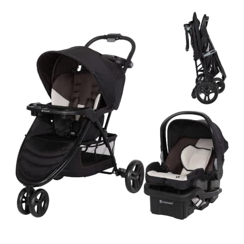 EZ Ride Travel System (with EZ-Lift Infant Car Seat), Dash Cocoa | Travel System