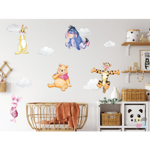 Winnie the Pooh Wall Decals: Nursery Kids Room Decor