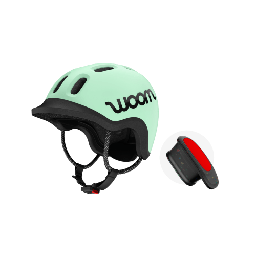 READY Kids' Helmet + READY Helmet Light - S / mint