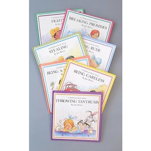 Help Me Be Good (7 Book Set) Children's Book About Being Careless -- Being Selfish -- Disobeying -- Lying -- Tattling -- Teasing -- Whining, By Joy Berry.
