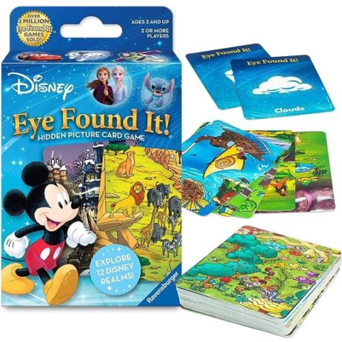 Wonder Forge Disney Eye Found It Card Game
