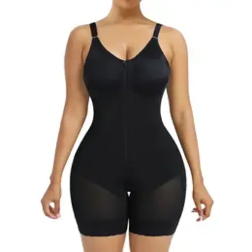 Women’s YIANNA Fajas Colombianas shapewear Tummy Control Butt Lifter Shaper with Zipper Crotch detachable shoulder strap Basic - TikTok Shop