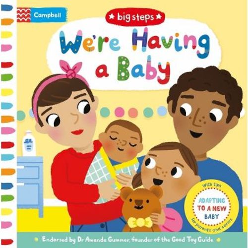 We're Having a Baby - (Campbell Big Steps) by Campbell Books (Board Book)