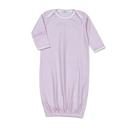 PGG-019 Pink Gingham Gown. – Baby Loren