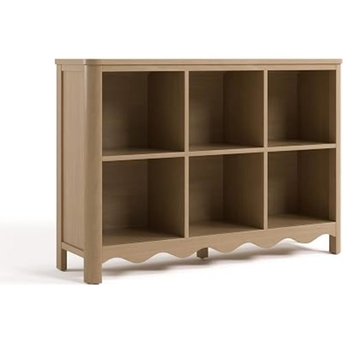 Storkcraft Casablanca 6 Cube Organizer Bookcase, Driftwood