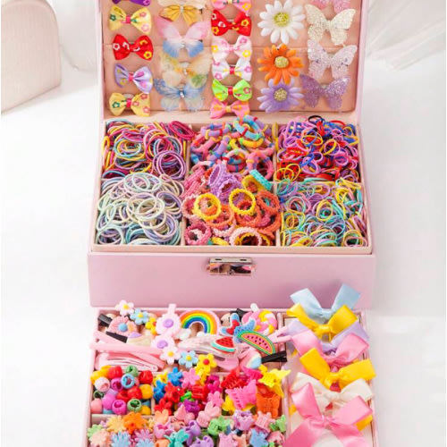 860pcs/Set Colorful Bowknot Hair Clips, Suitable For Ponytail, Everyday Casual & Party Hair Decoration | SHEIN USA