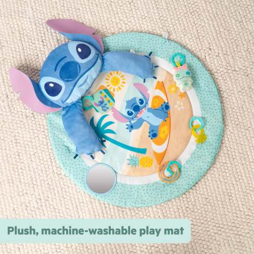 Disney Baby Stitch Gym - Aqua Blue