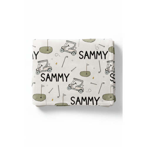 Tee Time Personalized Kids Blanket