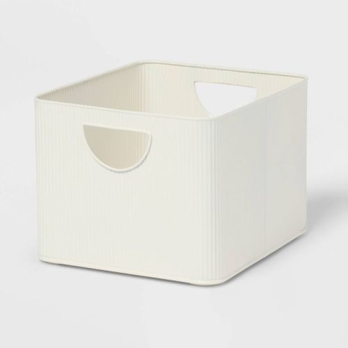 Metal Bin Small Ivory - Brightroom™