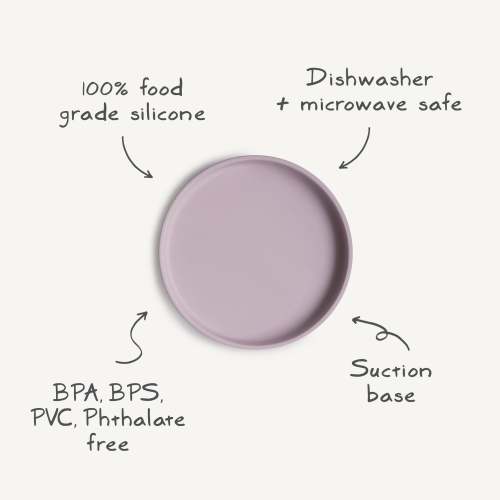 Classic Silicone Suction Plate – Simple Steps Market