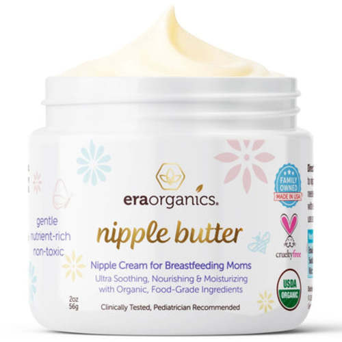 Buy Organic Nipple Butter for Breastfeeding - Era Organics