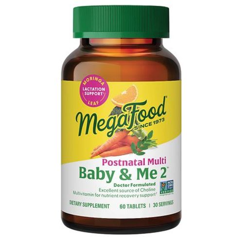 MegaFood Baby & Me 2 Postnatal Multivitamin