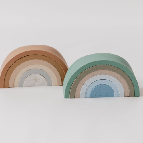 Silicone Stacking Rainbow – Simple Steps Market