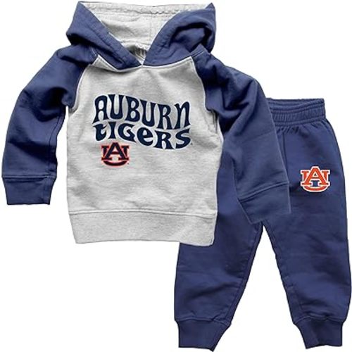 Wes and Willy Infant and Toddler College Pant and Hoodie Set