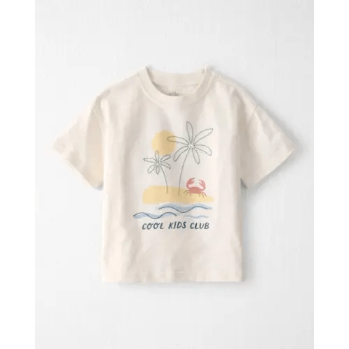 Toddler Organic Cotton 'Cool Kids Club' Tee - Little Planet | Carter's
