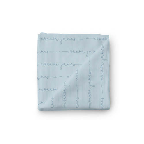 Personalized Baby Name Swaddle Blanket | Caden Lane