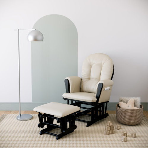 Storkcraft Hoop Glider with Ottoman & Reviews | Wayfair