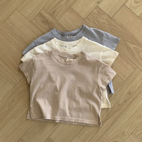 Baby BH Crewneck Short Sleeve Basic Top