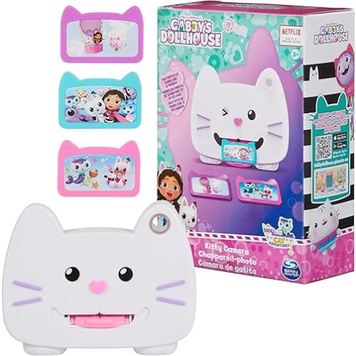 Gabby’s Dollhouse, Kitty Camera, Pretend Play Preschool Kids Toys for Girls and Boys Ages 3 and up
