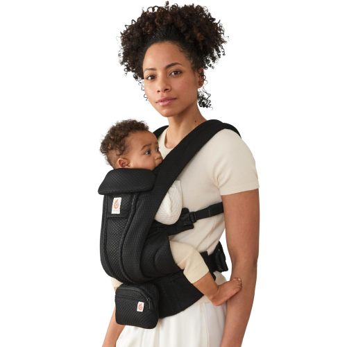 Ergobaby Omni Deluxe Baby Carrier, Mesh, Onyx Black