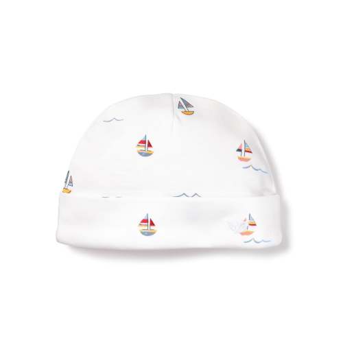 Baby's Pima Hat in Bateau