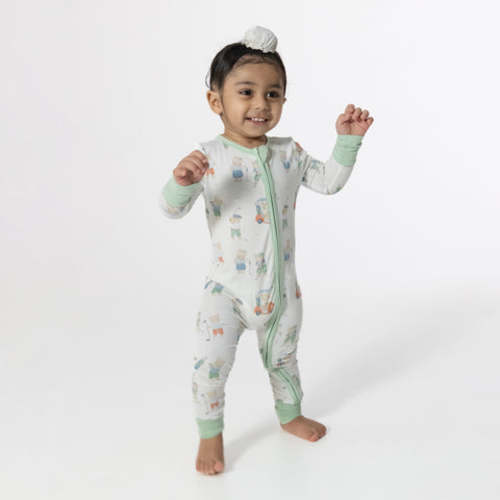 Golfing Teddy Bears - Convertible Romper